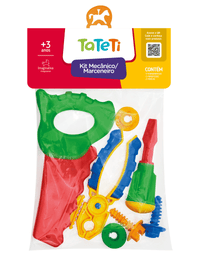 Kit Mecânico/ Marceneiro 460 - Calesita
