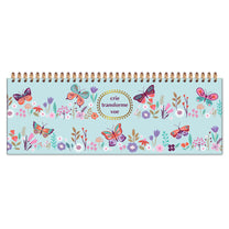 Planner Organizador Semanal Borboletas no Jardim 52 fls. 4628 - Fina Ideia