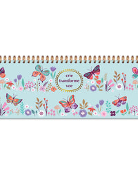 Planner Organizador Semanal Borboletas no Jardim 52 fls. 4628 - Fina Ideia
