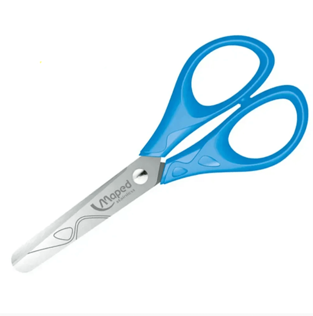 Tesoura Escolar 13 cm Para Canhoto Essentials Pulse 464310 - Maped