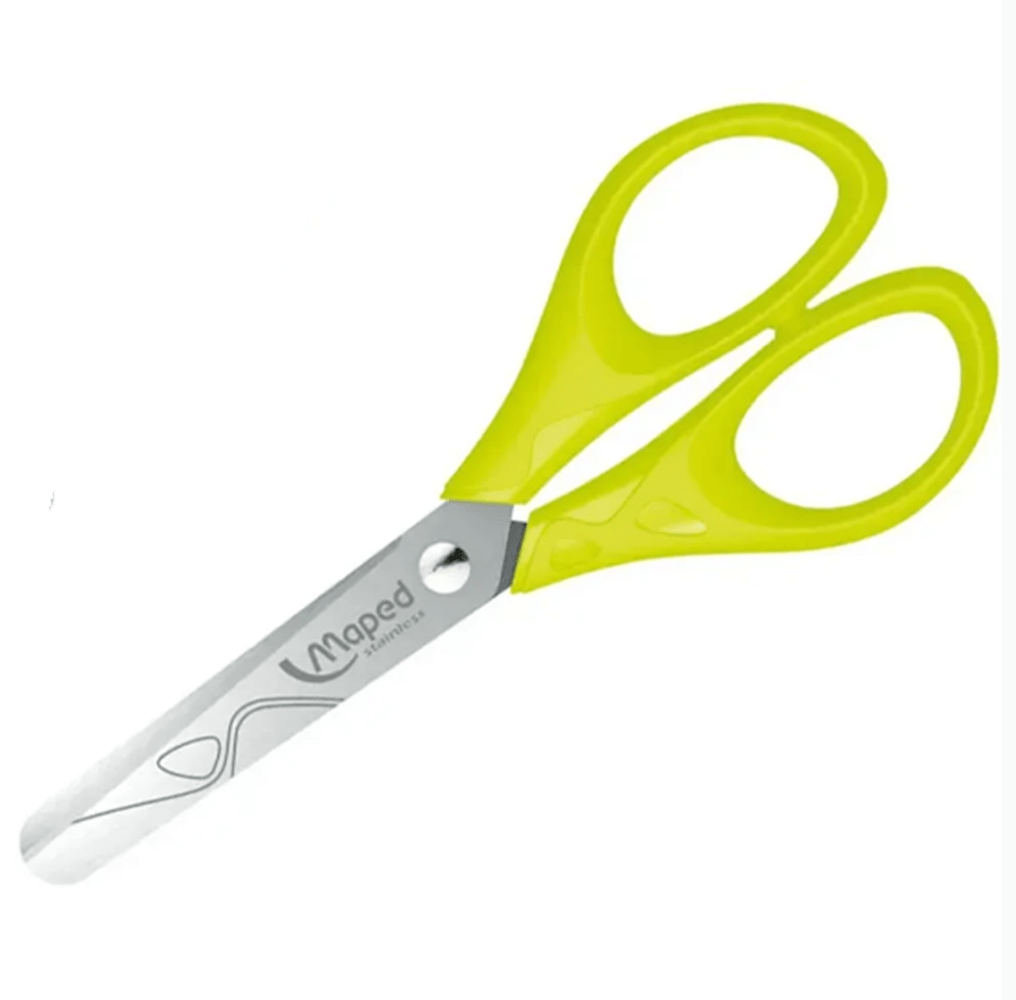 Tesoura Escolar 13 cm Para Canhoto Essentials Pulse 464310 - Maped