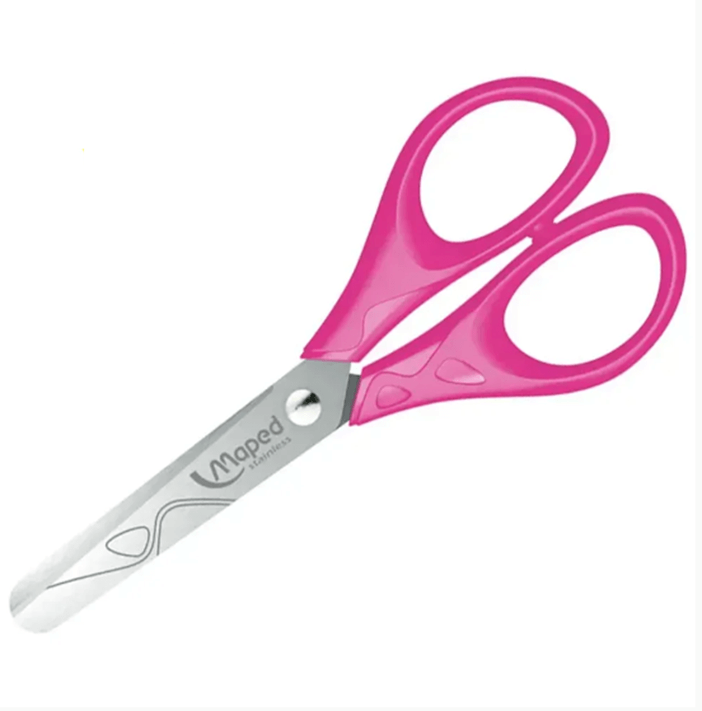 Tesoura Escolar 13 cm Para Canhoto Essentials Pulse 464310 - Maped