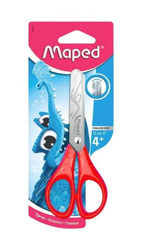 Tesoura Escolar 13 cm Para Canhoto Essentials Pulse 464310 - Maped