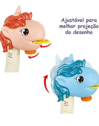 Prancheta Projetora de Desenho Unicórnio ZP01166 - Zoop Toys
