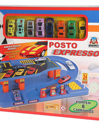 Posto Expresso Com Carrinho 750-4 - Braskit
