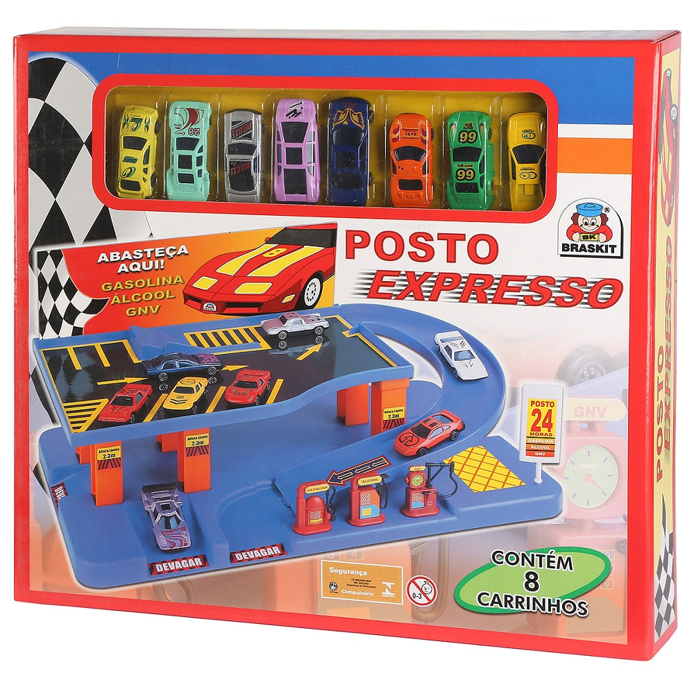 Posto Expresso Com Carrinho 750-4 - Braskit