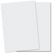 Refil Miolo Pontilhado Branco p/ Caderno Argolado 50 fls. 90 g/m² 4701 - Fina Ideia