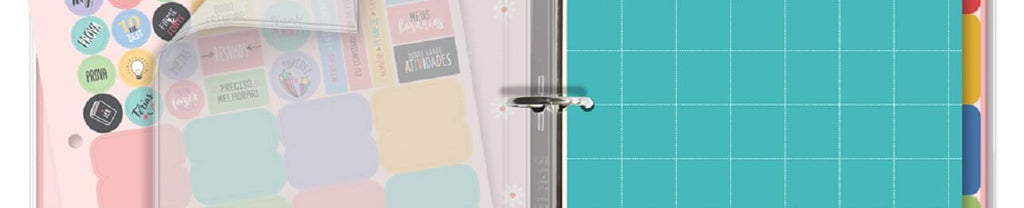 Caderno Argolado Buquê 80 Folhas 90g/m² 230X162mm 4777 - Fina Ideia