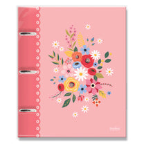 Caderno Argolado Buquê 80 Folhas 90g/m² 230X162mm 4777 - Fina Ideia