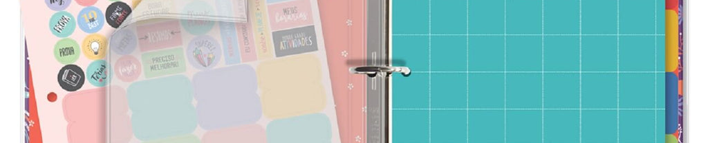 Caderno Argolado Alegria 80 Folhas 90g/m² 230X162mm 4780 - Fina Ideia