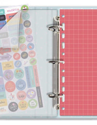 Caderno Argolado Borboletas no Jardim 80Fls 90g/m² 12 Divisórias 4792 - Fina Ideia
