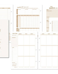 Planner Argolado Gatos na Janela 103 Folhas 90g/m² 12 Divisórias 4887 - Fina Idéia

