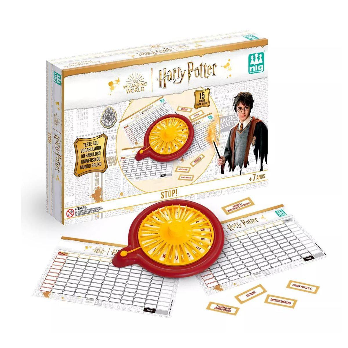 Jogo Stop Harry Potter 0593 - Nig Brinquedos