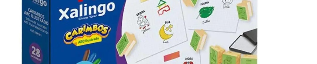 Carimbo Pedagógico Abc Ilustrado 5092.1 - Xalingo