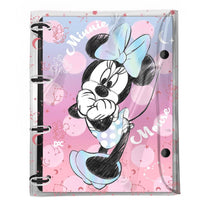 Fichário Universitário 192 Fls. em PVC Cristal Minnie 5132 - DAC