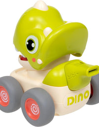 Carrinho Dino Com Fricção e Apito Verde Claro 17243 - Buba
