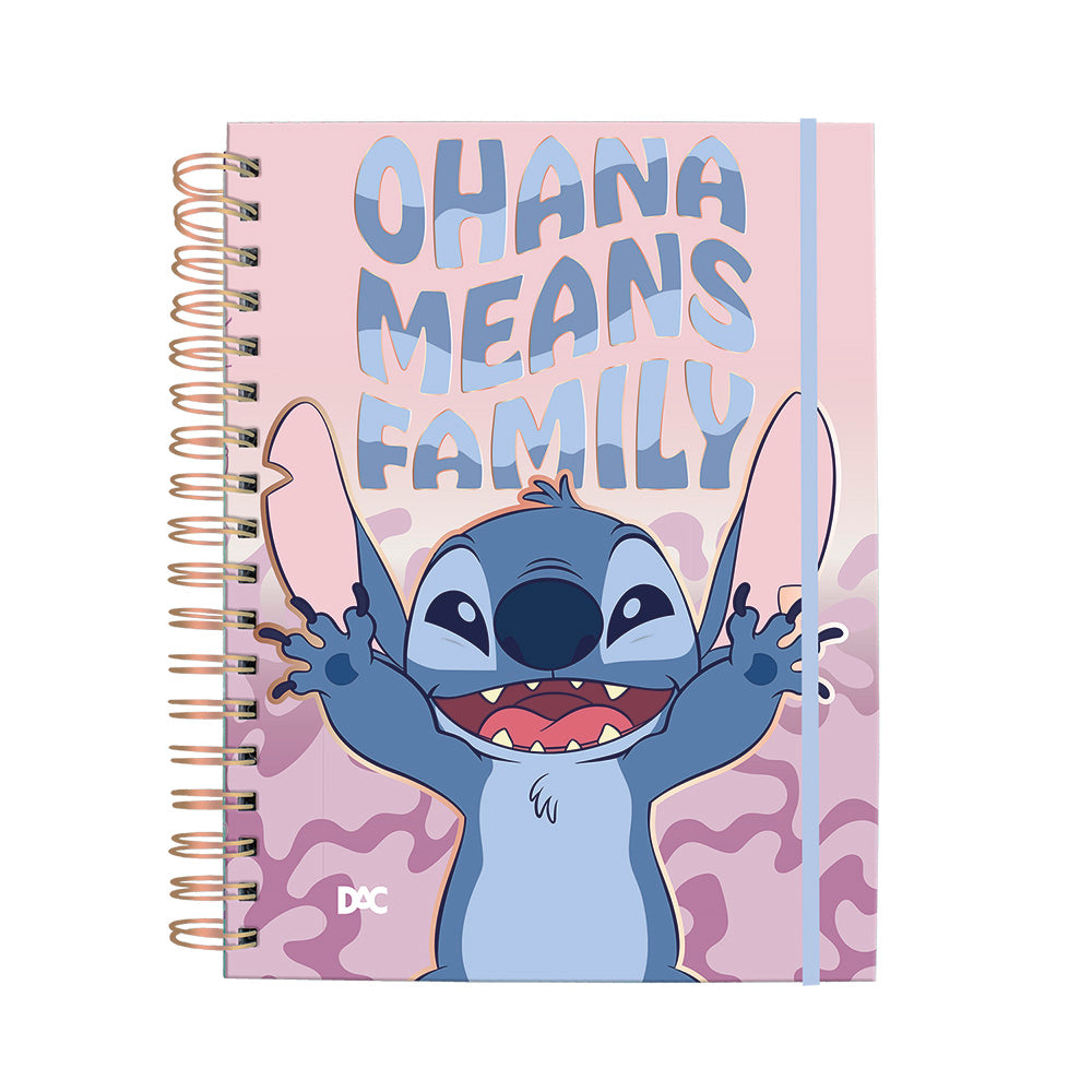 Caderno Universitário Smart 80 Fls. 90g/m² Stitch 5196 - DAC