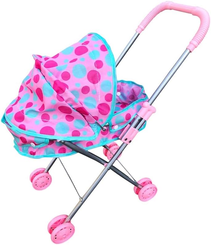 Carrinho P/ Boneca Passeio Divertido Berço DMT6501 - Dm Toys