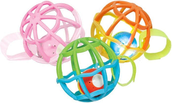 Baby Ball Luz e Som com Velcro 5848 Buba Baby