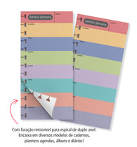 Bloquinho Folhas Removíveis Minha Semana 30 Folhas 5842 - Fina Ideia