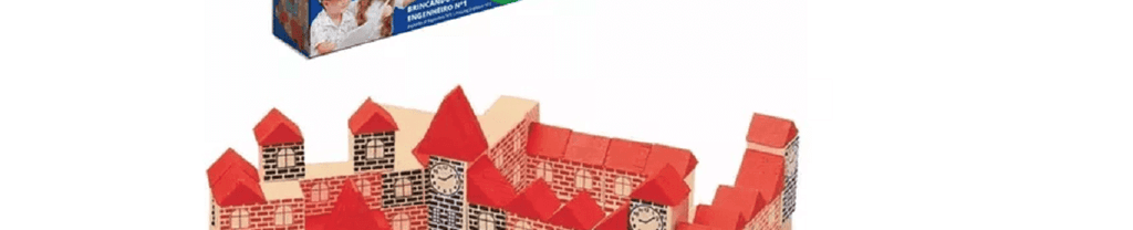 Brincando de Engenheiro 1 com 42 peças 5275.4 - Xalingo