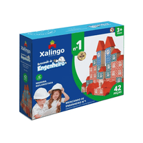 Brincando de Engenheiro 1 com 42 peças 5275.4 - Xalingo