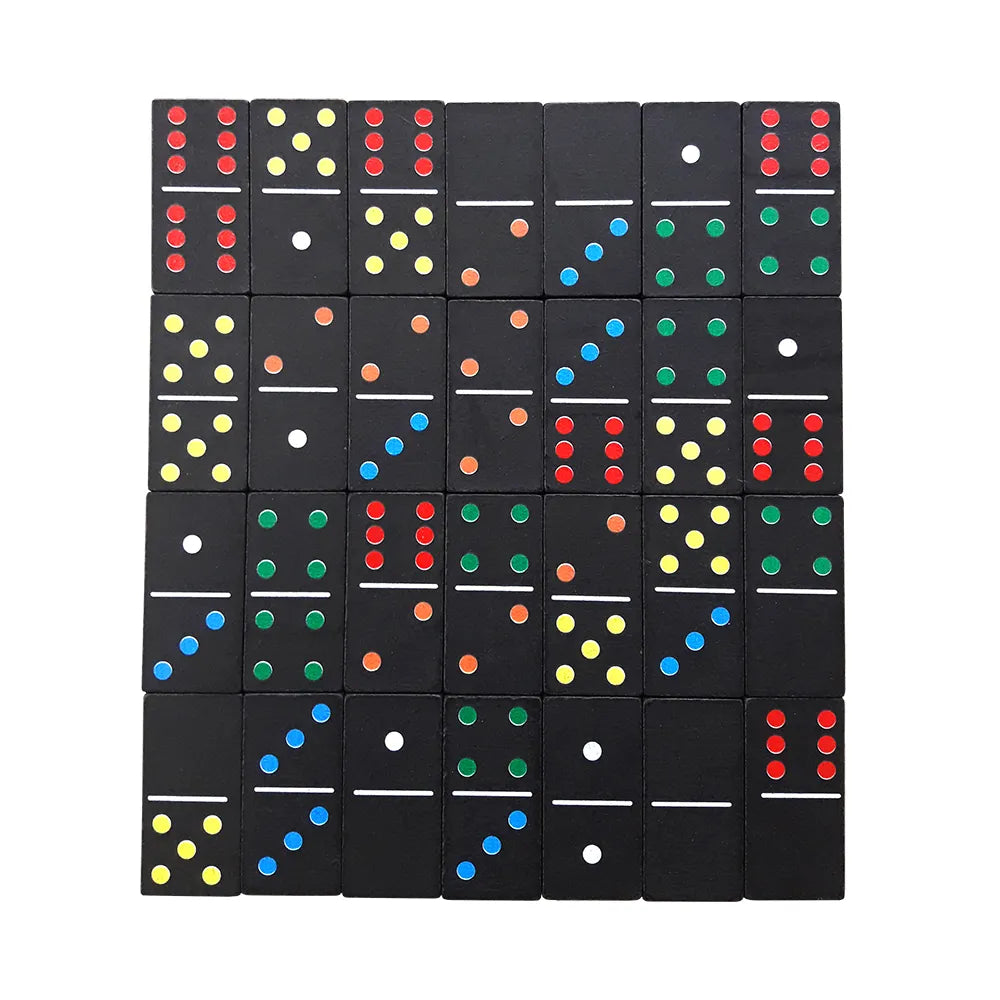 Jogo Dominó Pingos Colors 5302.1 - Xalingo