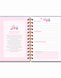 Caderno Diário de Gratidão Borboletas no Jardim 5362 - Fina Ideia
