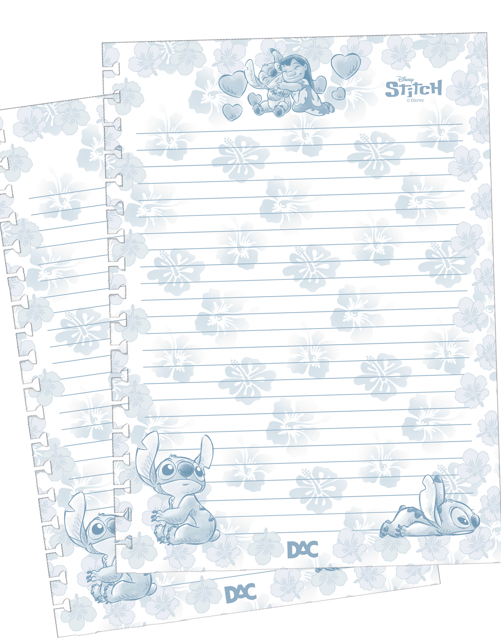 Caderno Smart Universitário 140 Fls 90 g/m² Stitch 5572 - Dac