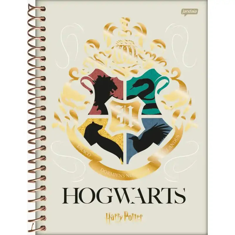 Caderno Espiral College Harry Potter 160 Folhas 69502 - Jandaia