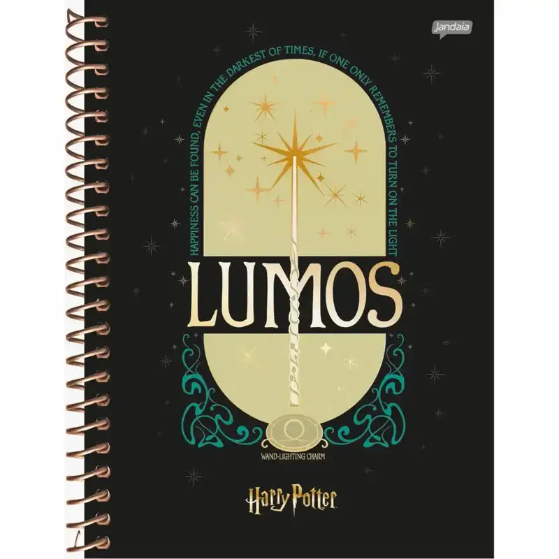 Caderno Espiral College Harry Potter 160 Folhas 69502 - Jandaia