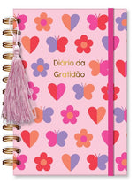 Caderno Diário de Gratidão Fun Rosa 5455 - Fina Ideia