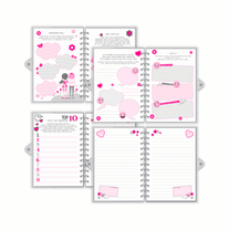 Caderno Diário de Gratidão Laços e Afetos 5459 - Fina Ideia