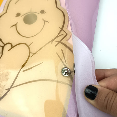 Caderno Argolado Universitário PVC Cristal 192Fls Pooh 5536 - DAC