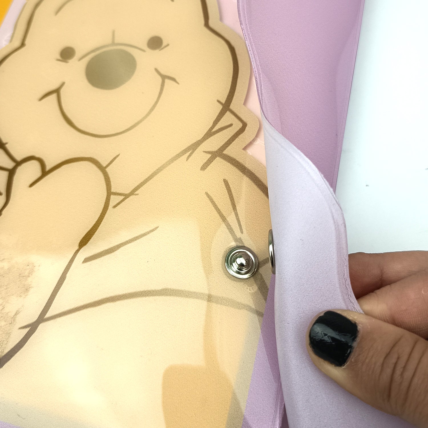 Caderno Argolado Universitário PVC Cristal 192Fls Pooh 5536 - DAC