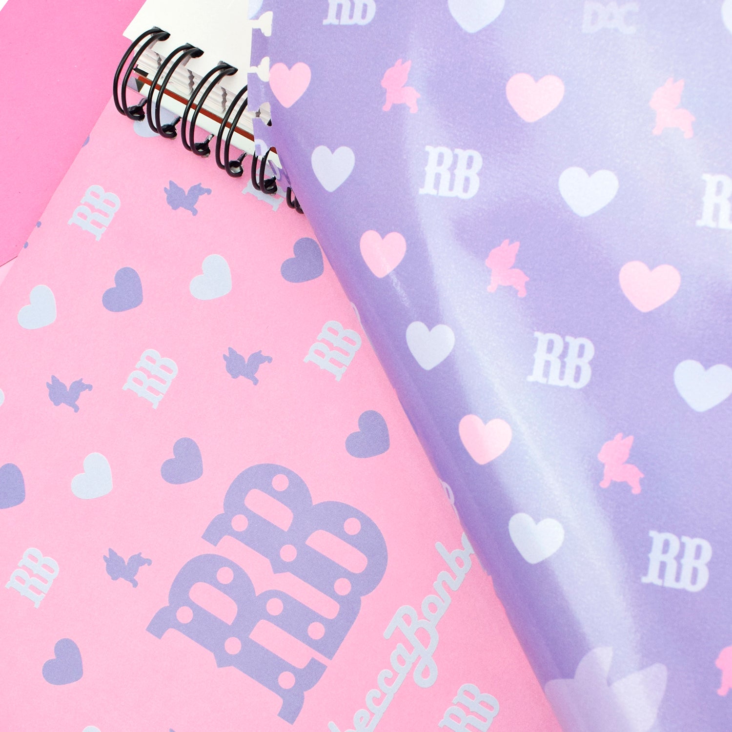 Caderno Smart Colegial  80 Fls 90 g/m² Rebecca Bonbon 5543 - Dac
