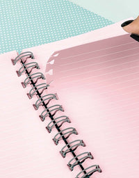 Caderno Smart Colegial  80 Fls 90 g/m² Rebecca Bonbon 5543 - Dac
