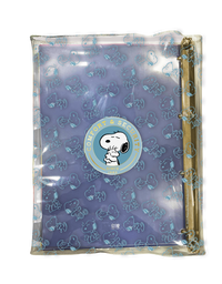 Caderno Argolado Universitário PVC Cristal 192Fls Snoopy 5554 - DAC
