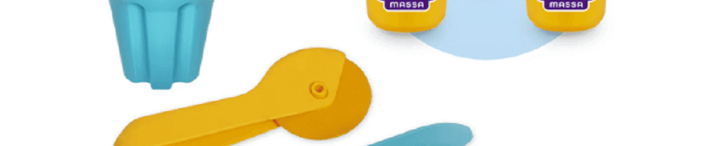 Massa de Modelar Com Acessório Club Massa Gelato 557 - Usual