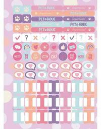 Agenda Planner 2025 Espiral 175x242 160 Pág. Pet Holic 74726 - Jandaia
