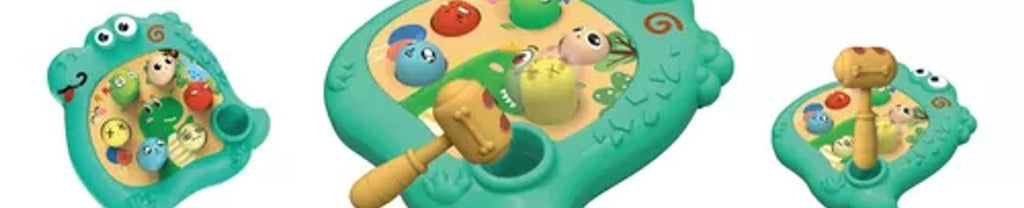 Jogo Bate-Bate Dinossauro 100-8 - Braskit