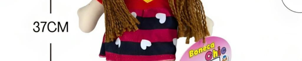 Boneca de Pano Chic 790-4 - Braskit