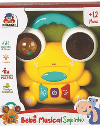 Brinquedo Bebê Musical Sapinho  600.6 - Braskit
