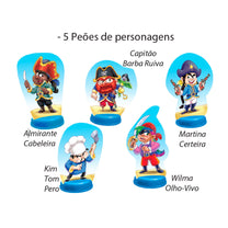 Jogo de Tabuleiro Corre Pirata 6059.8 - Xalingo