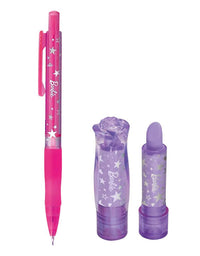 Lapiseira 0.7 mm e Borracha Formato Batom Barbie Rosa 609751 - Tris

