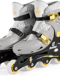 Patins Inline Chumbo Ajustável Com Acessórios AD-03CB - Fenix
