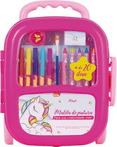 Maleta De Pintura Magic Unicórnio 21pç KP1000 - BRW