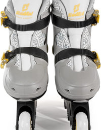 Patins Inline Chumbo Ajustável Com Acessórios AD-03CB - Fenix
