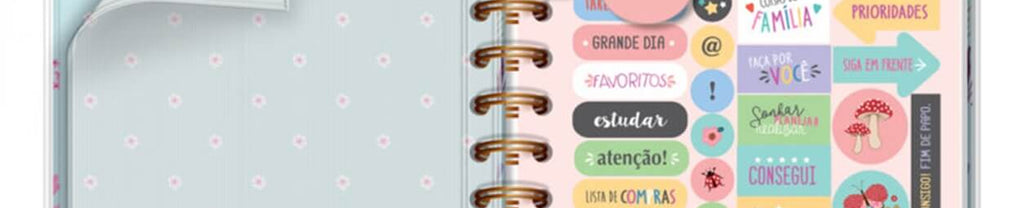 Agenda Diária M 2026 Borboletas no Jardim 11,8x16,8cm 6209 - Fina Ideia