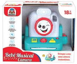 Brinquedo Bebê Musical Camera  630-8 - Braskit